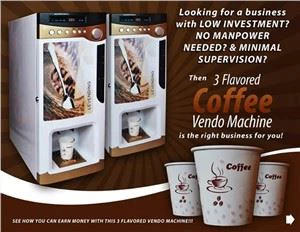 コイン式コーヒーマシン